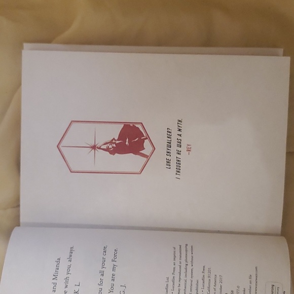 STAR WARS THE LEGENDS OF LUKE SKYWALKER WRITTEN BY KEN LIU - Picture 3 of 10